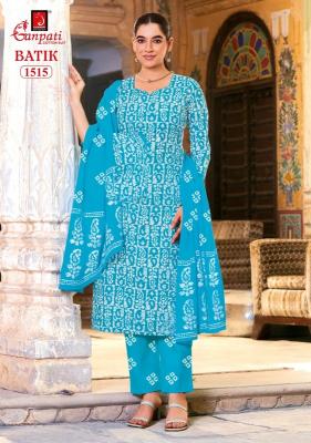Ganpati batik vol-15 cotton kurtis wholesale
